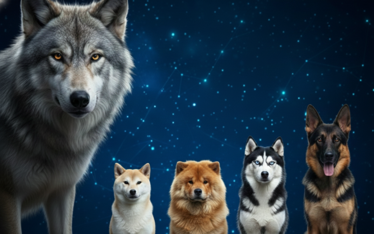 ¿Cuánto ADN de lobo tienen los perros?
