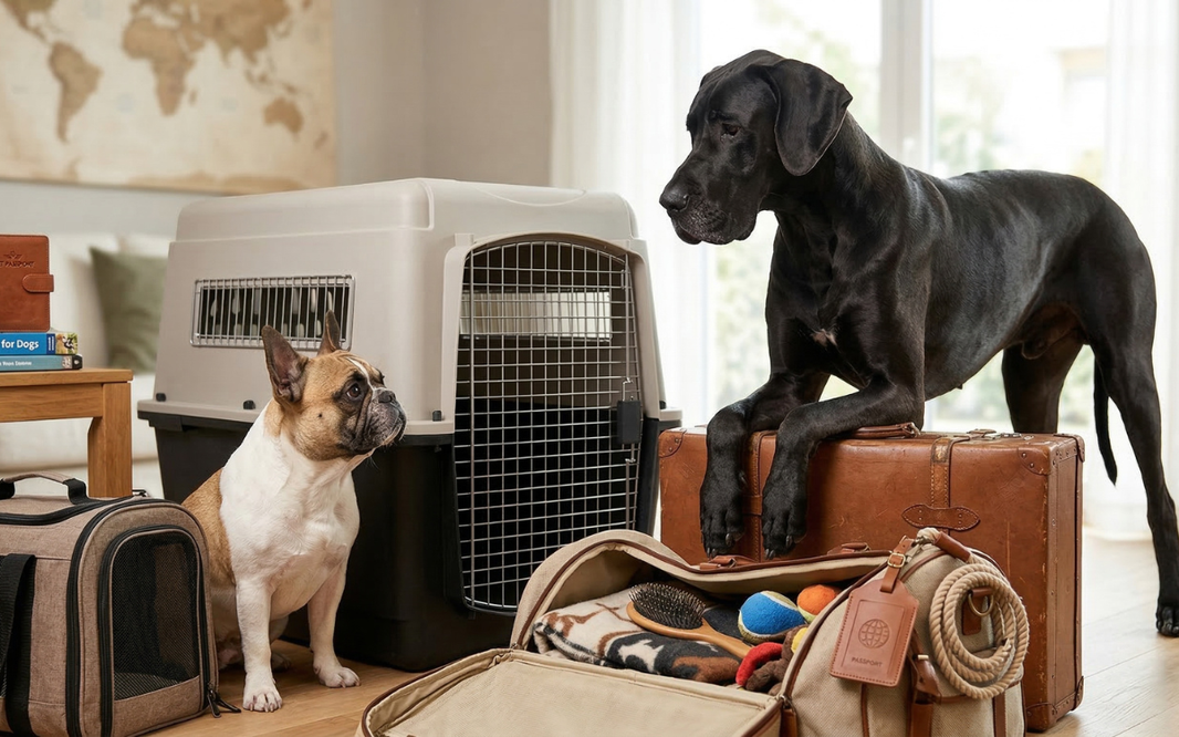 ¿Viajas con tu perro? Por qué su genética es su "pasaporte" más importante