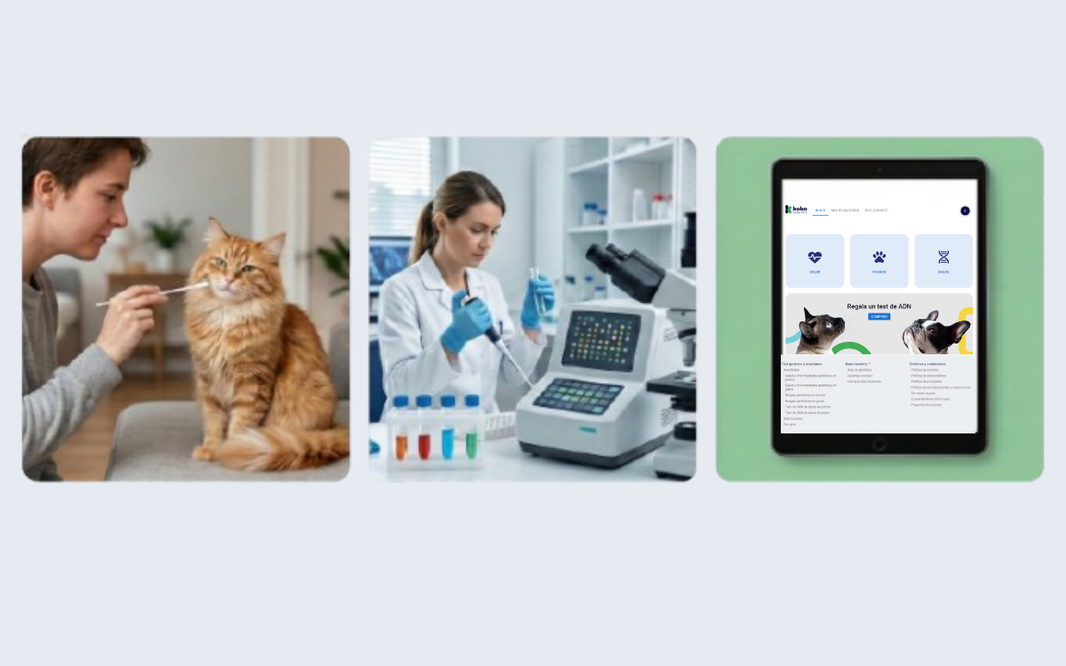 ¿Cómo funcionan las pruebas de ADN para gatos?