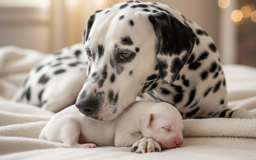 ¿Por qué los dálmatas nacen sin manchas? Su ADN tiene la respuesta