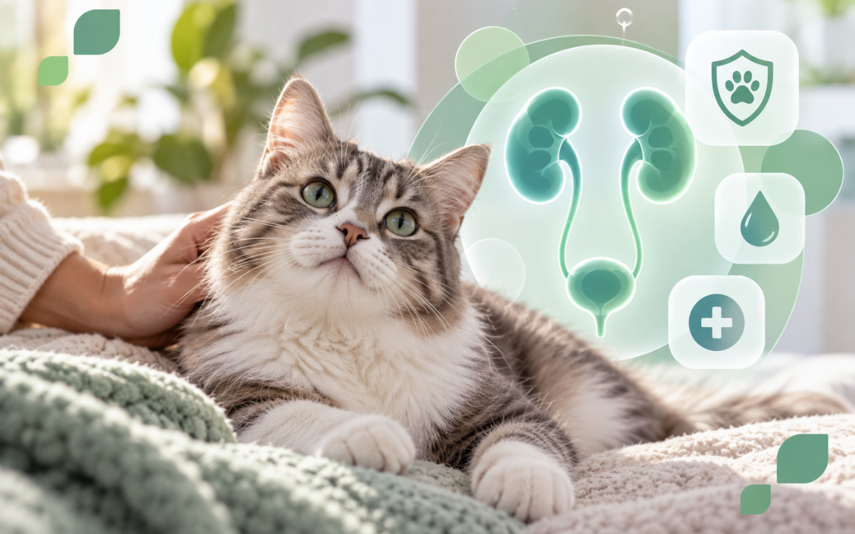 Por qué la genética es clave para proteger los riñones de tu gato