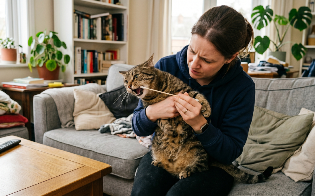 Cómo recoger la muestra de ADN en perros y gatos difíciles: Trucos infalibles