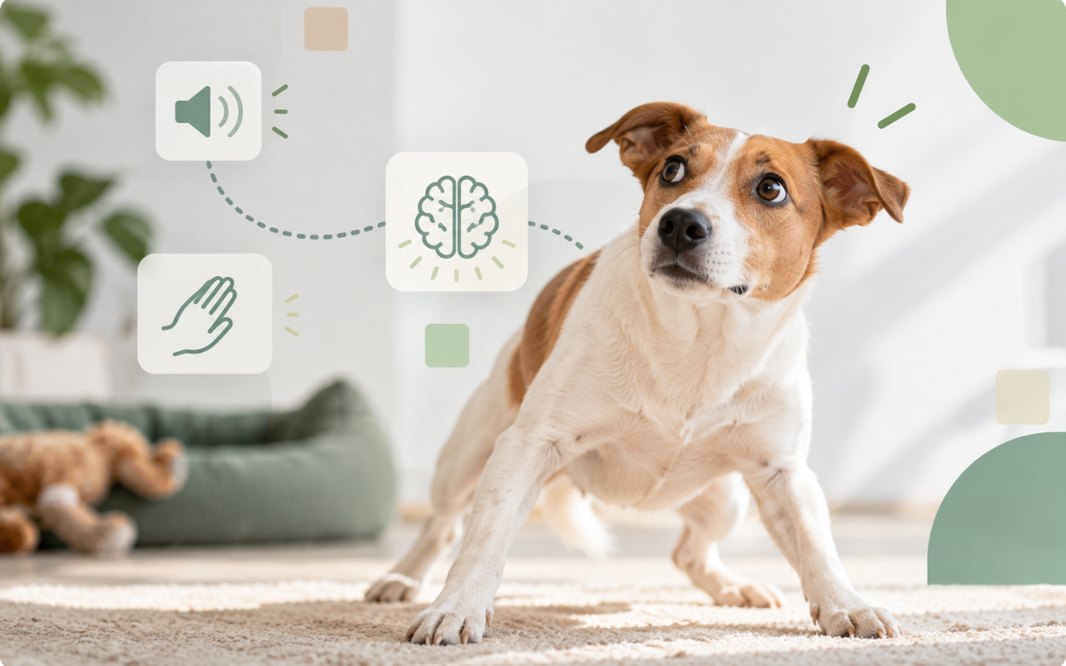 Enfermedad del sobresalto en perros (hiperecplexia): Síntomas y prevención genética